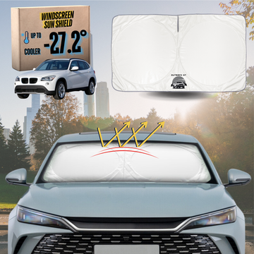Front Windscreen Sun Shade for BMW X1 2009 - 2015 (E84) - Standard 150 x 85 cm