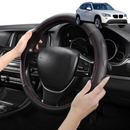 Steering Wheel Cover Pro Extra Layer for BMW X1 2009-2015 (E84) - Breathable & Anti-Slip - Circle 38 cm-1