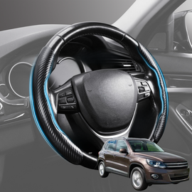 Segmented Steering Wheel Cover for VolksWagen Tiguan 2008 - 2016 - Universal Size