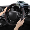 Steering Wheel Cover Pro Extra Layer for Volkswagen Tiguan 2016-2023 (Life, Elegance, R, R-Line) - Breathable & Anti-Slip - Circle 38 cm-1