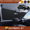 Front Windscreen Sun Shade for VolksWagen Touareg 2011 - 2017 (7P) - Standard 150 x 85 cm - Black-1