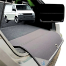 Rear Cargo Boot Bumper Protector for VolksWagen Transporter 2004 - Current (T4, T5, T5 Facelift, T6, T6.1) - XL (98 x 55) - Black-1