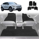 6D Diamond Car Floor Mats for Volvo C40 2021 - Current - Custom-Fit Carpet Liner-1