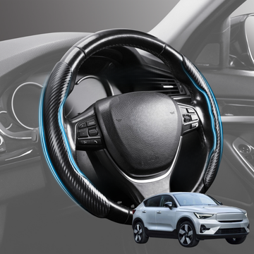 Segmented Steering Wheel Cover for Volvo C40 2021 - Current - Universal Size
