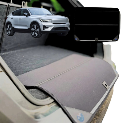 Rear Cargo Boot Bumper Protector for Volvo C40 2021 - Current - XL (98 x 55) - Black