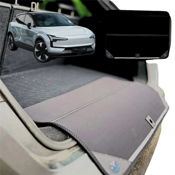 Rear Cargo Boot Bumper Protector for Volvo EX30 2023 - 2024 (TMP) Twin Motor Performance - Standard (72 x 55) - Black