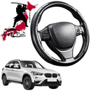 Black Samurai Segmented Steering Wheel Cover for BMW X1 2016 - 2022 (F48)-1