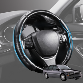 Segmented Steering Wheel Cover for Volvo S40 1997 - 2004 - Universal Size