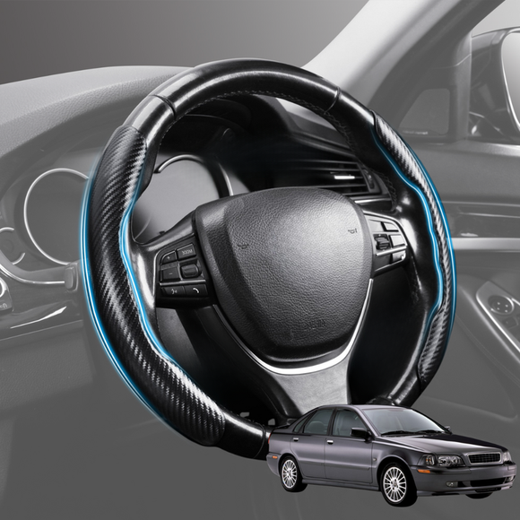 Segmented Steering Wheel Cover for Volvo S40 1997 - 2004 - Universal Size