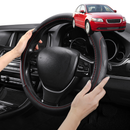 Steering Wheel Cover Pro Extra Layer for Volvo S40 2004-2012 (Auto) - Breathable & Anti-Slip - Circle 38 cm-1