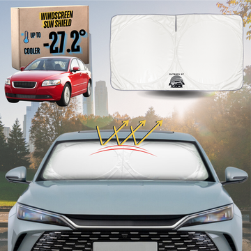 Front Windscreen Sun Shade for Volvo S40 2004 - 2012 (Auto) - Standard 150 x 85 cm