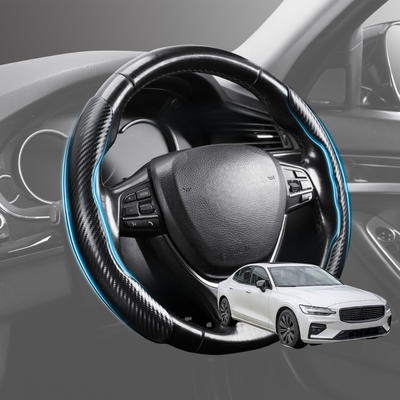 Segmented Steering Wheel Cover for Volvo S60 2010 - 2018 (Manual) - Universal Size