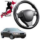 Black Samurai Segmented Steering Wheel Cover for Volvo S80 2006 - 2016-1