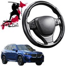 Black Samurai Segmented Steering Wheel Cover for BMW X1 2023 - Current (U11)-1