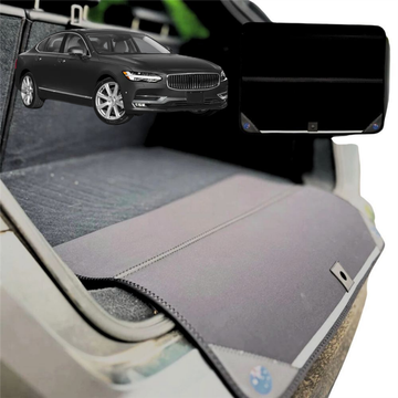 Rear Cargo Boot Bumper Protector for Volvo S90 2017 - 2020 - Standard (72 x 55) - Black