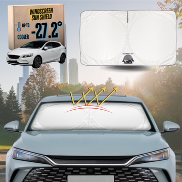 Front Windscreen Sun Shade for Volvo V40 2013 - 2019 - Standard 150 x 85 cm