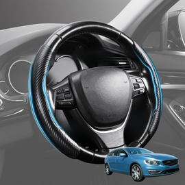 Segmented Steering Wheel Cover for Volvo V60 2010 - 2018 Auto - Universal Size