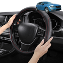 Steering Wheel Cover Pro Extra Layer for Volvo V60 2010-2018 Auto - Breathable & Anti-Slip - Circle 38 cm-1