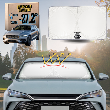 Front Windscreen Sun Shade for Volvo V60 2019 - Current Cross Country - Standard 150 x 85 cm