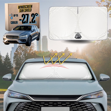 Front Windscreen Sun Shade for Volvo V60 2019 - Current Cross Country - Standard 150 x 85 cm