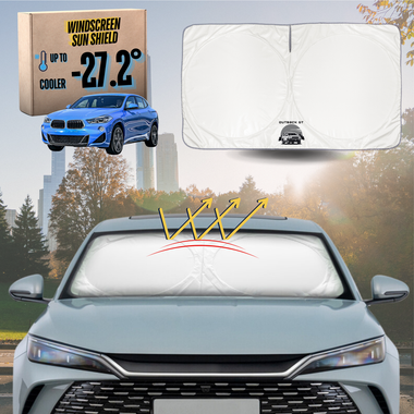 Front Windscreen Sun Shade for BMW X2 2017 - Current (F39) - Standard 150 x 85 cm