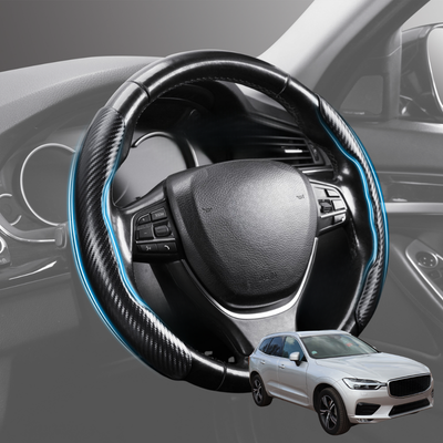 Segmented Steering Wheel Cover for Volvo XC60 2008 - 2017 Mk I, Mk I Facelift - Universal Size