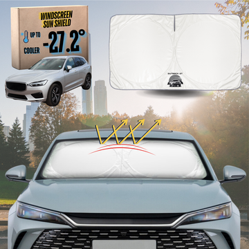Front Windscreen Sun Shade for Volvo XC60 2008 - 2017 Mk I, Mk I Facelift - Standard 150 x 85 cm