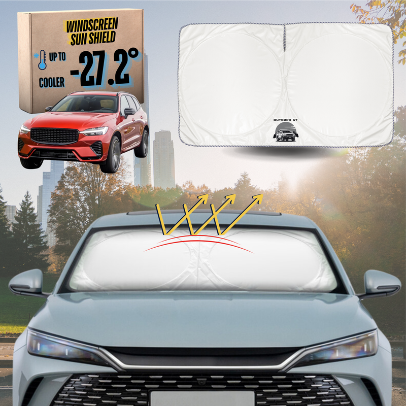 Front Windscreen Sun Shade for Volvo XC60 Recharge 2017 - Current Mk I Facelift, Mk II - Standard 150 x 85 cm