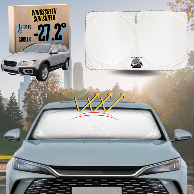 Front Windscreen Sun Shade for Volvo XC70 2007 - 2016 Mk II - Standard 150 x 85 cm