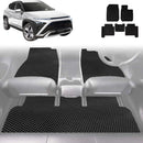 6D Diamond Car Floor Mats for Hyundai Kona 2023 - Current (SX2 Petrol) - Custom-Fit Carpet Liner-1