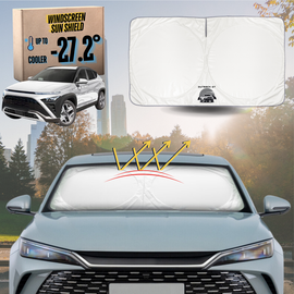 Front Windscreen Sun Shade for Hyundai Kona 2023 - Current (SX2 Petrol) - Standard 150 x 85 cm
