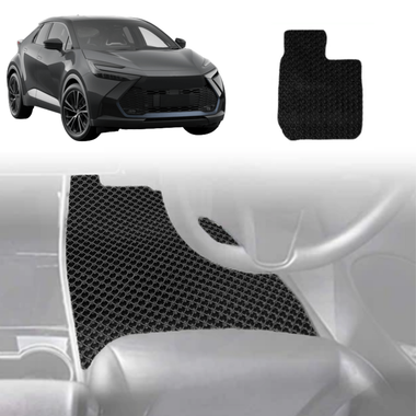 6D Diamond Car Floor Mats for Toyota C-HR 2024 - Current Koba - Custom-Fit Carpet Liner