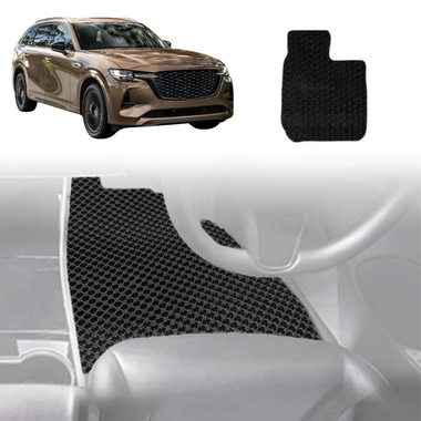 6D Diamond Car Floor Mats for Mazda CX-80 2025 - Current - Custom-Fit Carpet Liner