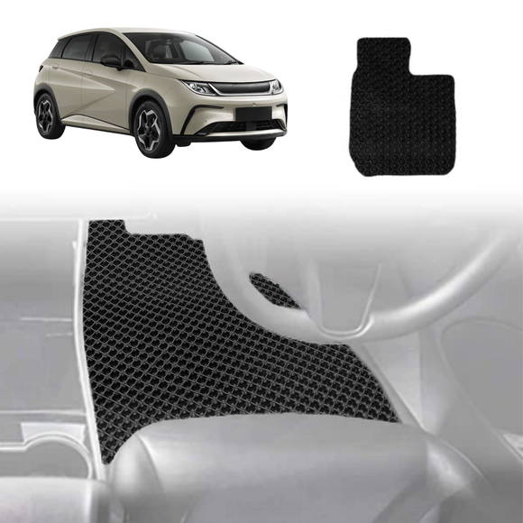 6D Diamond Car Floor Mats for BYD Dolphin 2023 - Current (Dynamic,Premium) - Custom-Fit Carpet Liner