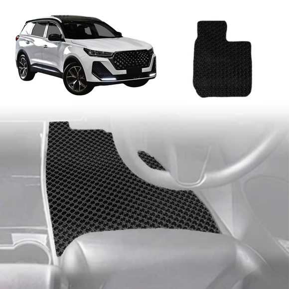 6D Diamond Car Floor Mats for Chery Tiggo 7 Pro 2023 - Current (T32) Elite, Urban, Ultimate - Custom-Fit Carpet Liner