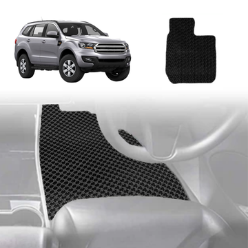 6D Diamond Car Floor Mats for Ford Everest 2015 - 2021 UA - Custom-Fit Carpet Liner