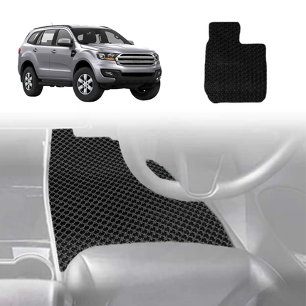 6D Diamond Car Floor Mats for Ford Everest 2015 - 2021 UA - Custom-Fit Carpet Liner