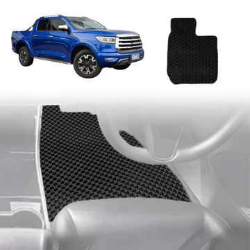6D Diamond Car Floor Mats for GWM Haval Great Wall Cannon Ute 2019 - Current NPW - Custom-Fit Carpet Liner