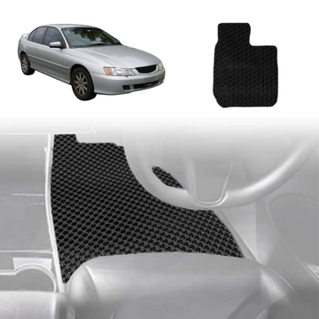 6D Diamond Car Floor Mats for Holden Commodore 1997 - 2006 (VT VX VY VZ) - Custom-Fit Carpet Liner