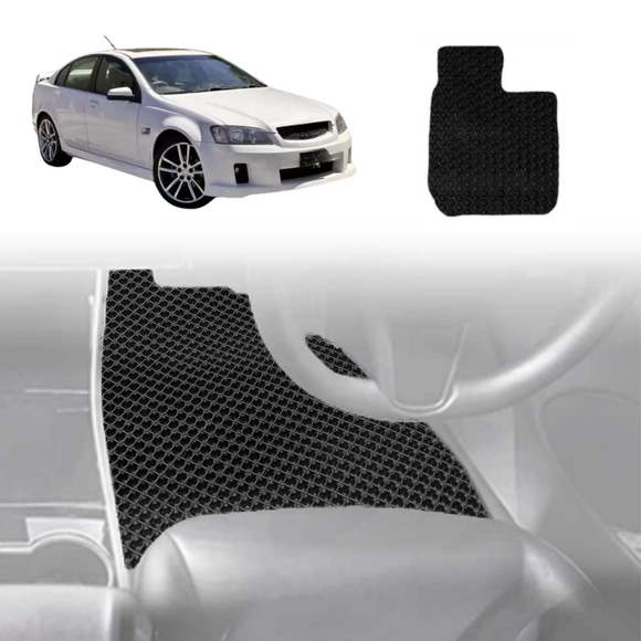 6D Diamond Car Floor Mats for Holden Commodore 2007 - 2013 (VE) - Custom-Fit Carpet Liner