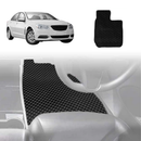 6D Diamond Car Floor Mats for Holden Commodore 2013 - 2017 (VF) - Custom-Fit Carpet Liner-1