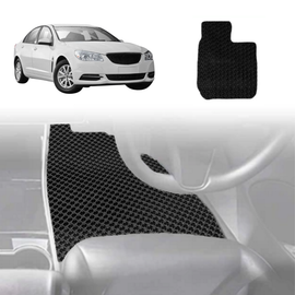 6D Diamond Car Floor Mats for Holden Commodore 2013 - 2017 (VF) - Custom-Fit Carpet Liner