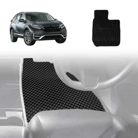 6D Diamond Car Floor Mats for Honda CR-V 2017 - 2022 RW - Custom-Fit Carpet Liner