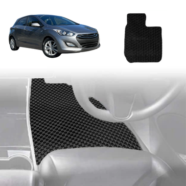 6D Diamond Car Floor Mats for Hyundai i30 2012 - 2016 (GD) - Custom-Fit Carpet Liner