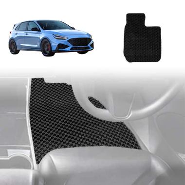 6D Diamond Car Floor Mats for Hyundai i30 N 2021 - Current Hatch Fastback - Custom-Fit Carpet Liner