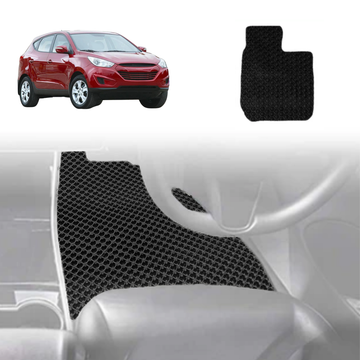 6D Diamond Car Floor Mats for Hyundai iX35 2010 - 2015 (LM) - Custom-Fit Carpet Liner