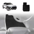 6D Diamond Car Floor Mats for Hyundai Kona 2023 - Current (SX2 Hybrid) - Custom-Fit Carpet Liner-15