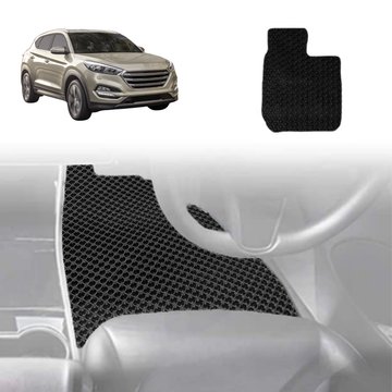 6D Diamond Car Floor Mats for Hyundai Tucson 2015 - 2020 (TL) - Custom-Fit Carpet Liner