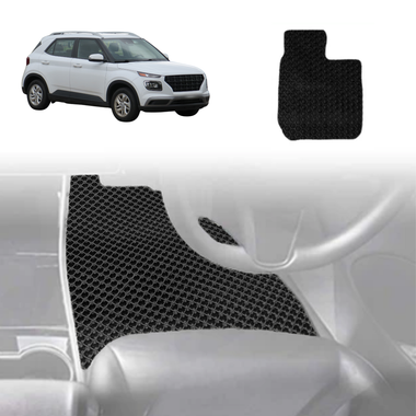 6D Diamond Car Floor Mats for Hyundai Venue 2019 - Current QX - Custom-Fit Carpet Liner