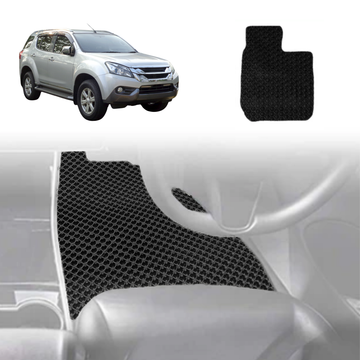 6D Diamond Car Floor Mats for Isuzu MU-X 2013 - 2020 RF - Custom-Fit Carpet Liner